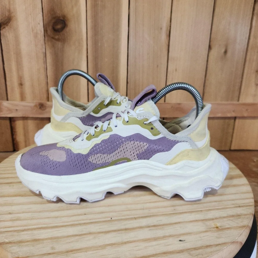 Sorel Kinetic Breakthru Day Lace Shoes Womens 6.5 Mesh Running Sneakers Athletic